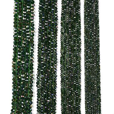 Electroplate Glass Beads Strands LS-EGLA-A044-T3mm-B24-1
