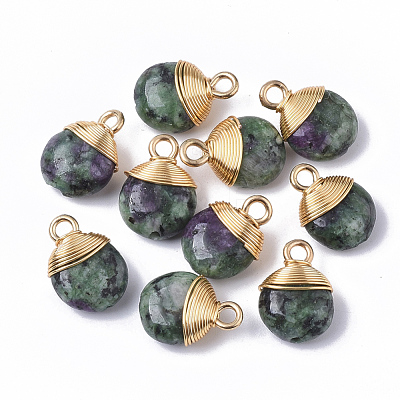 Natural Ruby in Zoisite Pendants X-G-S359-021B-1
