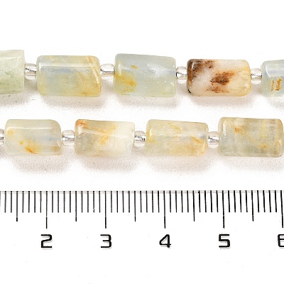 Natural Blue Calcite Beads Strands G-G068-A28-01-1