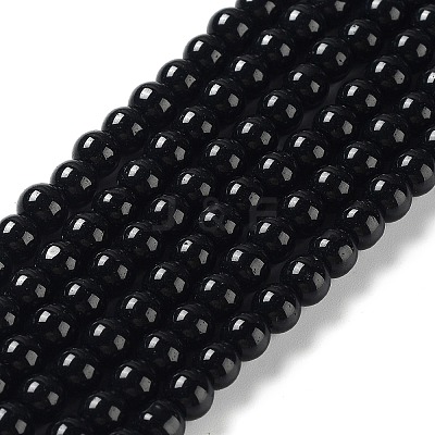 Baking Paint Pearlized Glass Pearl Round Bead Strands HY-Q003-6mm-80-1