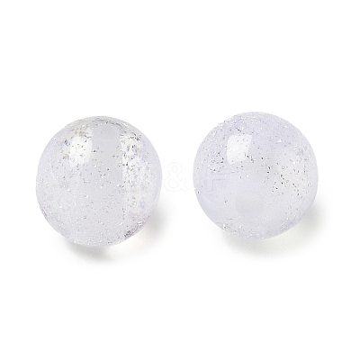 Two Tone Resin Beads RESI-Q025-02B-C-1