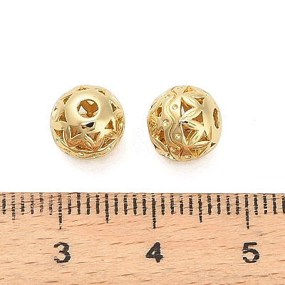 Brass Beads KK-K374-10G-1