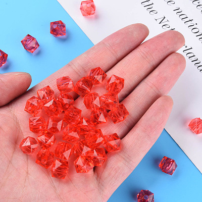 Transparent Acrylic Beads MACR-S373-51B-B05-1