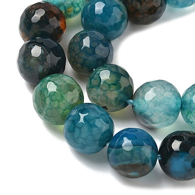 Natural Agate Beads Strands G-M437-C01-01W-1