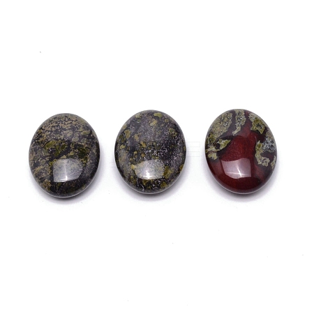 Natural Massage Dragon Blood Jasper Stone G-WH0017-04-1