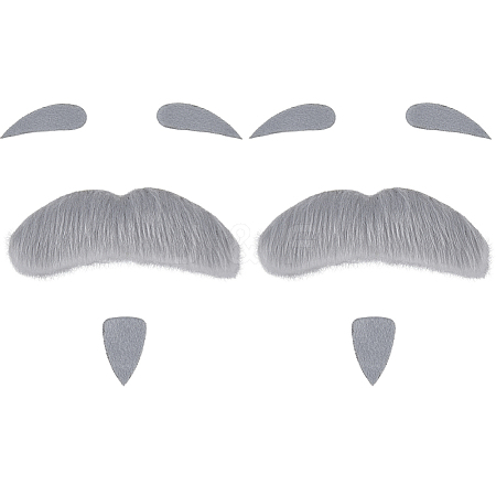 2 Bags Fibre Gnome Beard Costume Beard DIY-GF0011-80-1