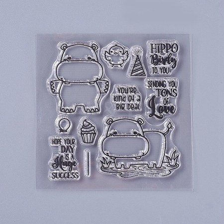 Silicone Stamps DIY-F029-A07-1