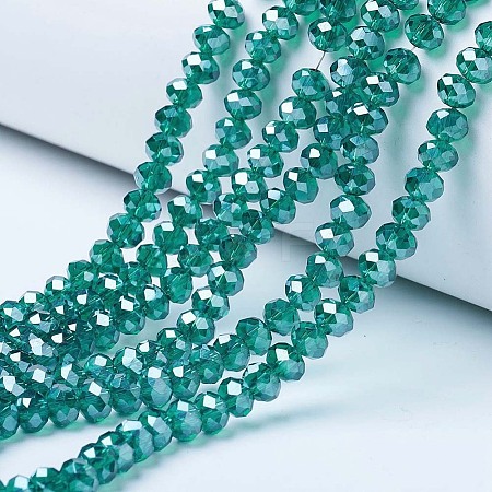 Electroplate Glass Beads Strands LS-EGLA-A034-T3mm-A18-1