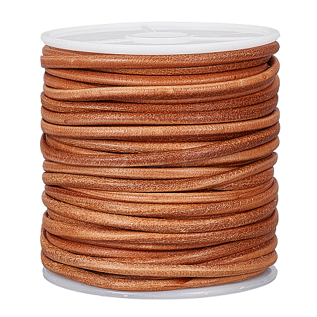 20M Round Cowhide Leather Cord WL-WH0015-01C-01-1