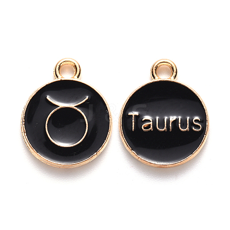 Alloy Enamel Pendants LS-ENAM-S124-01B-08C-1