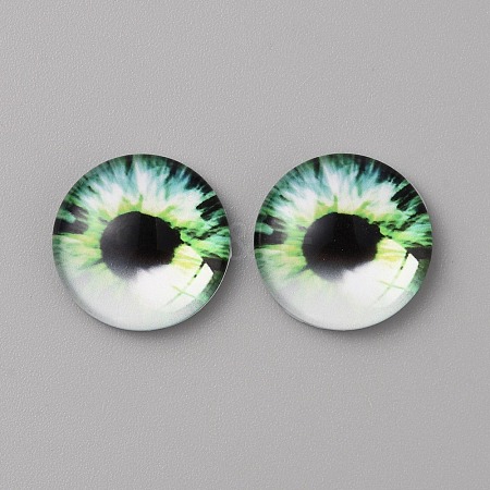 Glass Cabochons GLAA-WH0033-75E-03-1