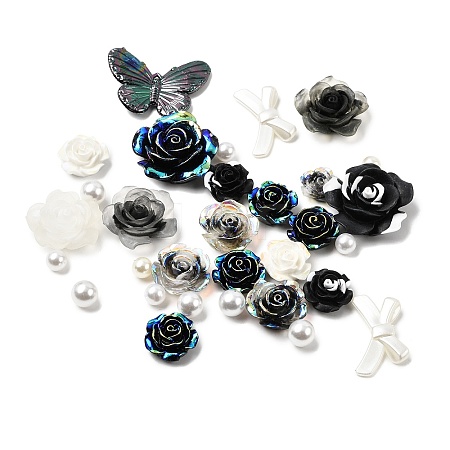 Halo Dyed Resin Acrylic DIY Accessories FIND-SX0001-327-1