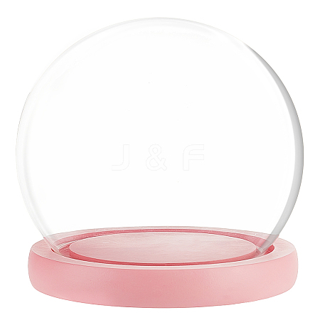 Glass Dome Cover AJEW-WH0401-33-1