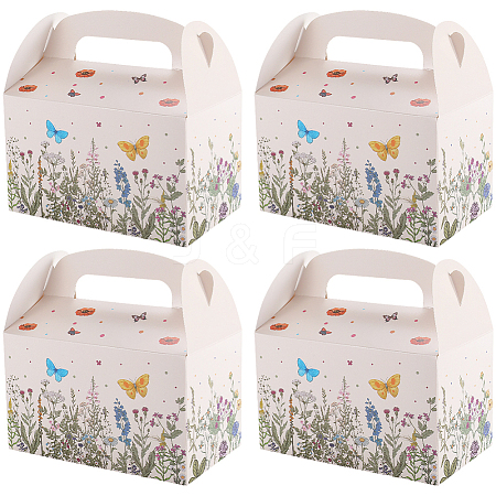 12Pcs Folding Paper Gift Boxes CON-WH20001-18A-1
