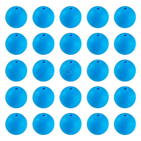50Pcs Food Grade Eco-Friendly Silicone Beads SIL-TADJ0001-03I-1