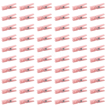100Pcs DIY Wood Photo Paper Craft Clips AJEW-SP0003-42A-1