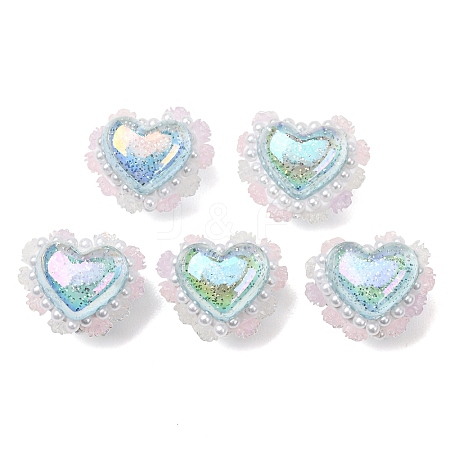 Rwsin & ABS Imitation Pearl & Polymer Clay Beads RE-CBA1913-01A-1