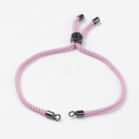 Nylon Twisted Cord Bracelet Making MAK-K006-06B-1