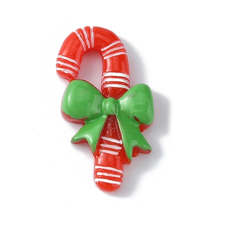 Christmas Theme Opaque Resin Cabochons CRES-WH0013-09B-1