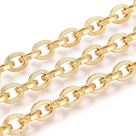 Brass Cable Chains CHC-T018-40G-1