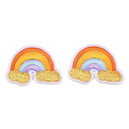 Polyester Computerized Embroidery Cloth Iron on Sew on Patches PATC-L001-14-1