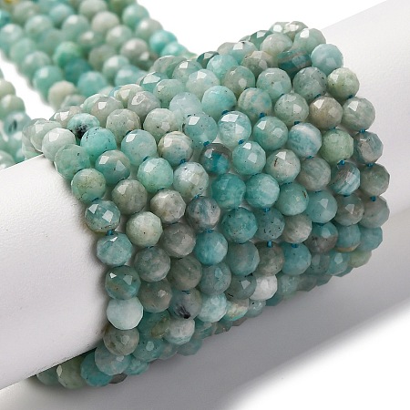 Natural Amazonite Beads Strands G-G140-A18-03-A-1