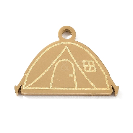 304 Stainless Steel Pendants SA-CBAE30B-04B-G-1