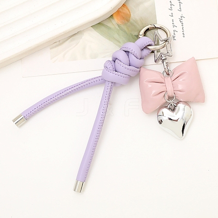 Imitation Leather Keychain PW-WGDD4EE-03-1