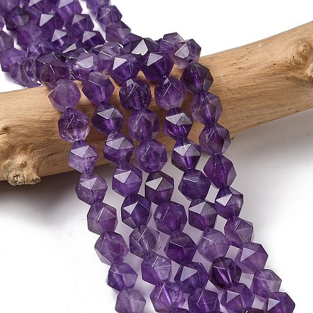 Natural Amethyst Beads Strands G-Z119-A40-02-1