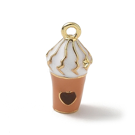 Brass Enamel Pendants KK-CBA1717-02G-02-1