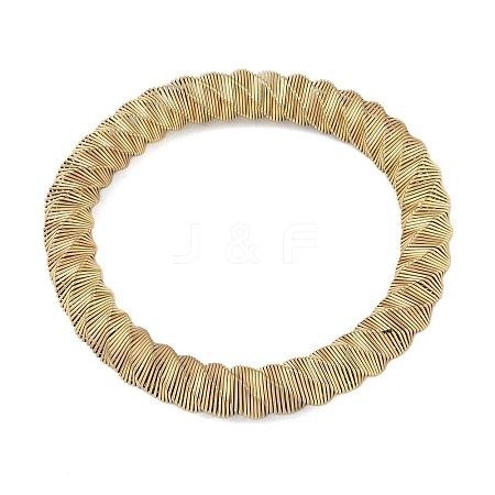 304 Stainless Steel Twisted Bangles for Women LS-BJEW-G706-01B-G-1