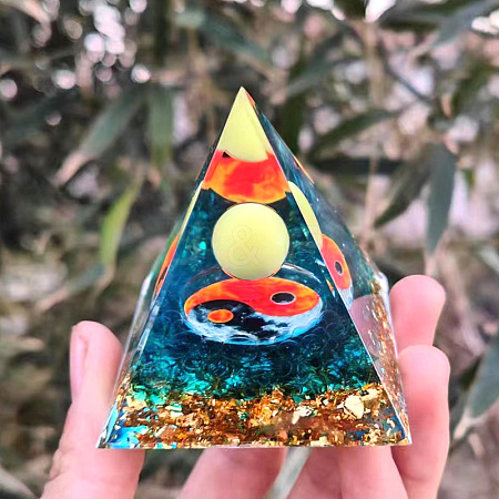 Orgonite Pyramid Resin Energy Generators PW-WG23F92-02-1