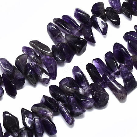 Natural Amethyst Strands Beads G-R485-06A-1