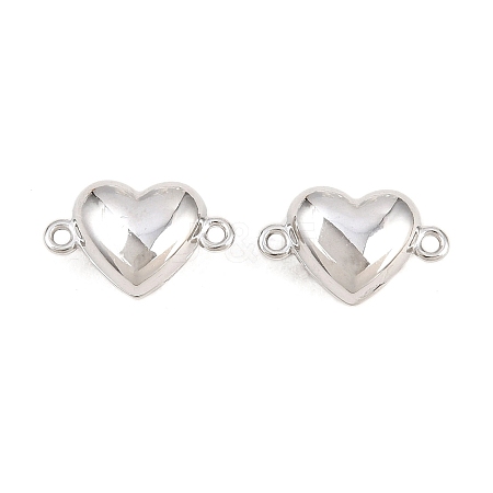 304 Stainless Steel Magnetic Clasps with Loops STAS-P452-04D-P-1