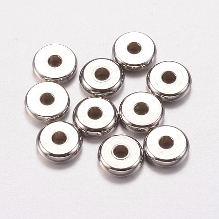 Tarnish Resistant 304 Stainless Steel Beads STAS-F149-13P-D-1