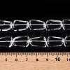 Transparent Glass Beads Strands GLAA-N001-48-4