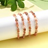 Natural Sunstone Beads Bracelets for Women BJEW-H623-02S-06-3