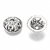 Tibetan Style Alloy Bead Caps TIBE-N006-05AS-LF-2