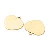 Ion Plating(IP) 201 Stainless Steel Pendants STAS-A056-07AG-3