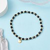 4Pcs Glass Beads Stretch Bracelets BJEW-JB11416-7