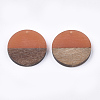 Resin & Walnut Wood Pendants LS-RESI-S358-02B-13-2