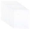 Transparent Plastic Board with Protective Paper for Photo Frame Replacement DIY-OC0003-74C-1