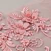 3D Flower Organgza Polyester Embroidery Ornament Accessories DIY-WH0308-243B-2