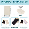 12Pcs Cardboard Paper Jewelry Storage Boxes with Sponge CON-TA0001-33A-4