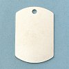 925 Sterling Silver Blank Pendants STER-G034-01S-2