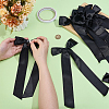 8Pcs Polyester Single Face Satin Ribbon Candle Holder Decoration HJEW-PH02149-3