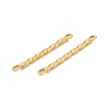 Ion Plating(IP) 304 Stainless Steel Connector Charms LS-STAS-Q323-02B-G-2
