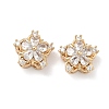 Brass Pave Cubic Zirconia Multi-Strands Links KK-B172-10G-02-1