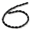 Natural Black Onyx Agate(Dyed & Heated) Beads Strands G-NH0019-C05-11-3