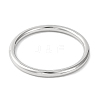 Plain 304 Stainless Steel Bangles for Women BJEW-B104-33B-P-2